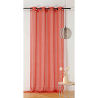 Home Sheer curtains Linder ETAMINE GIVREE Brown