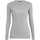 Clothing Women Long sleeved tee-shirts Salewa Solidlogo Dry W L/S Tee 27341-0624 Grey