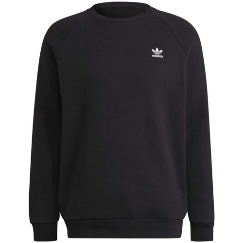 Clothing Men Sweaters adidas Originals Adicolor Essentials Trefoil Crewneck Sweatshirt Black