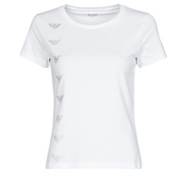 Clothing Women Short-sleeved t-shirts Emporio Armani EA7 TRUQUI White
