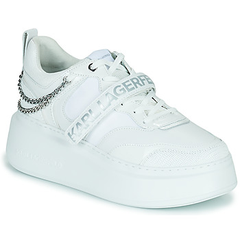 Shoes Women Low top trainers Karl Lagerfeld ANAKAPRI Strap Lo Lace White / Silver