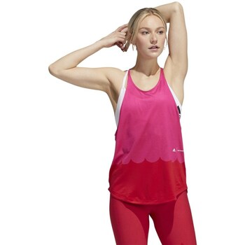 Clothing Women Short-sleeved t-shirts adidas Originals Marimekko Tank Pink