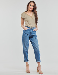 Clothing Women Straight jeans Liu Jo CANDY HIGH WAIST Blue / Medium