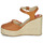 Shoes Women Sandals Love Moschino JA1025BI0E Cognac