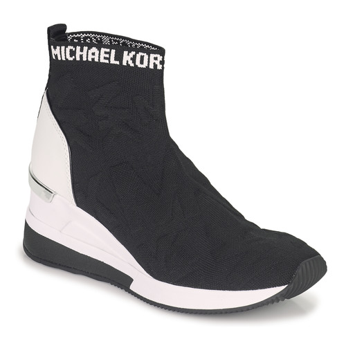 Shoes Women Hi top trainers MICHAEL Michael Kors SKYLER BOOTIE Black