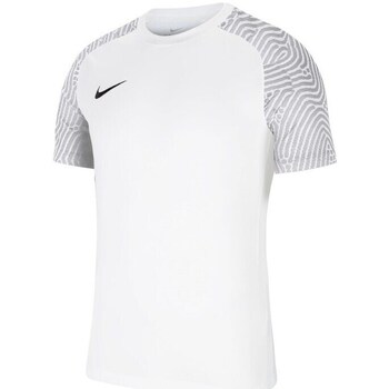 Clothing Boy Short-sleeved t-shirts Nike JR Drifit Strike II White