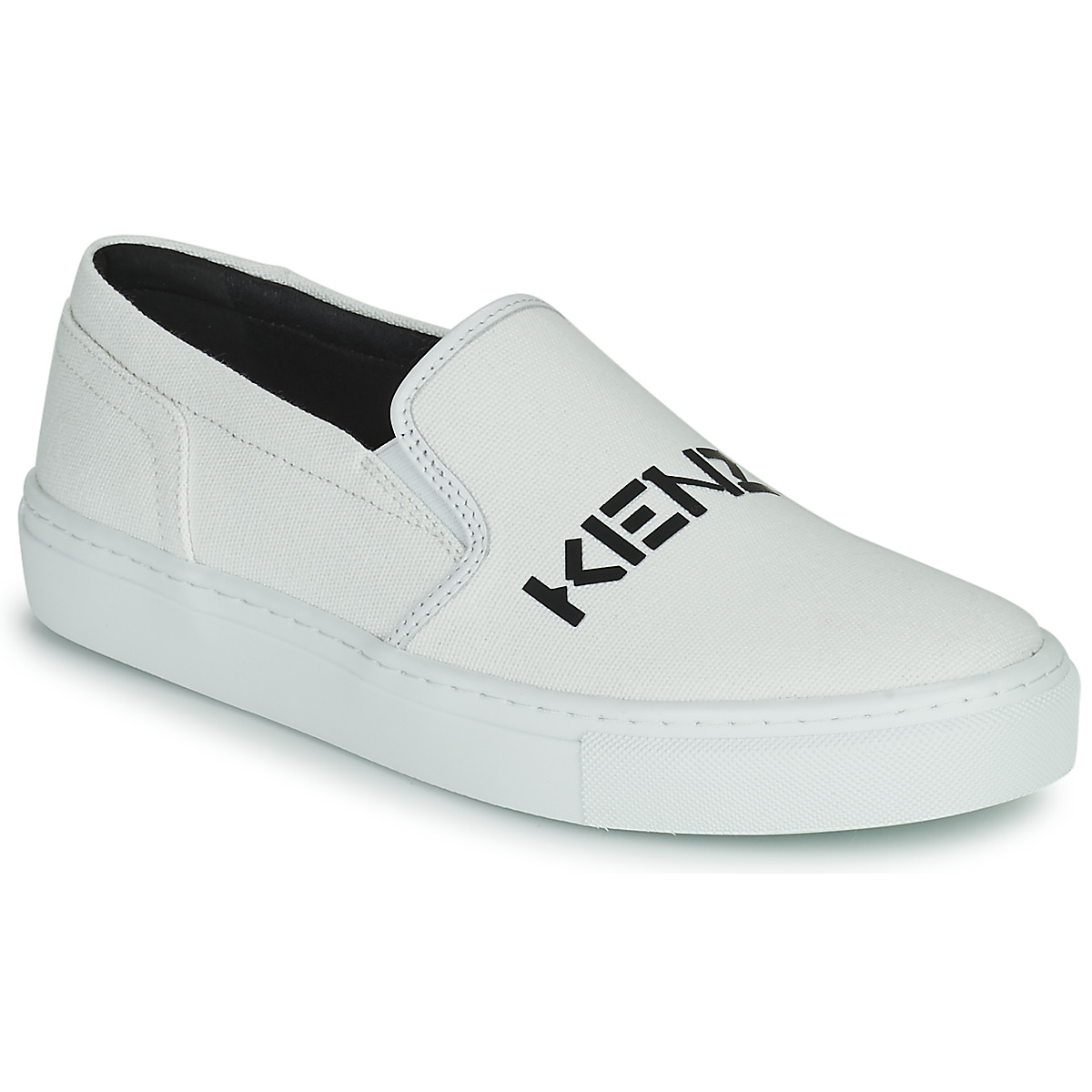 Kenzo K-skate Slip-on Kenzo Logo White