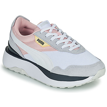 Shoes Women Low top trainers Puma Cruise Rider Silk Road Wn's Pink / White