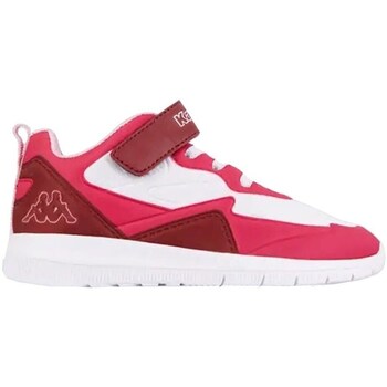 Shoes Children Low top trainers Kappa Durban PR K Pink, White