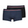 Underwear Men Boxer shorts Eminence LW01-2200 X2 Marine / Black