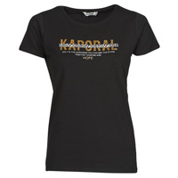 Clothing Women Short-sleeved t-shirts Kaporal KALIN Black
