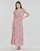 Clothing Women Long Dresses Naf Naf KROSALIA R1 Pink