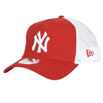 Clothes accessories Caps New-Era CLEAN TRUCKER NEW YORK YANKEES Red / White