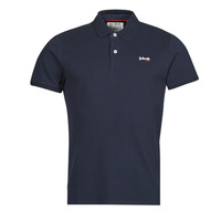 Clothing Men Short-sleeved polo shirts Schott PS JAMES 2 Marine