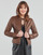 Clothing Women Leather jackets / Imitation leather Oakwood KARINE Cognac