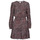 Clothing Women Short Dresses Tommy Hilfiger VISCOSE F&F KNEE DRESS LS Multicolour