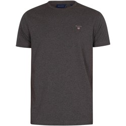 Clothing Men T-shirts & Polo shirts Gant Original T-Shirt grey