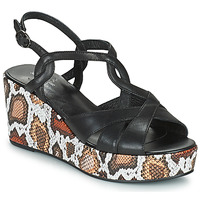 Shoes Women Sandals Metamorf'Ose Lajeanne Black