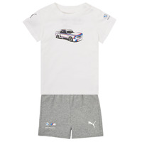 Clothing Boy Sets & Outfits Puma BMW MMS TODDLER SET White / Grey