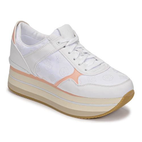 Shoes Women Low top trainers Guess HINDLE White