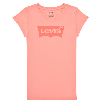 Clothing Girl Short-sleeved t-shirts Levi's BATWING TEE Orange