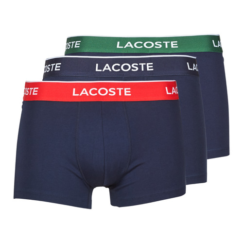 Underwear Men Boxer shorts Lacoste 5H3401-HY0 X3 Marine / Marine / Marine