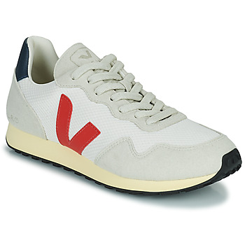 Shoes Low top trainers Veja Sdu Rec Beige / Red