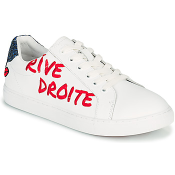 Bons baisers de Paname  SIMONE RIVE  women's Shoes (Trainers) in White