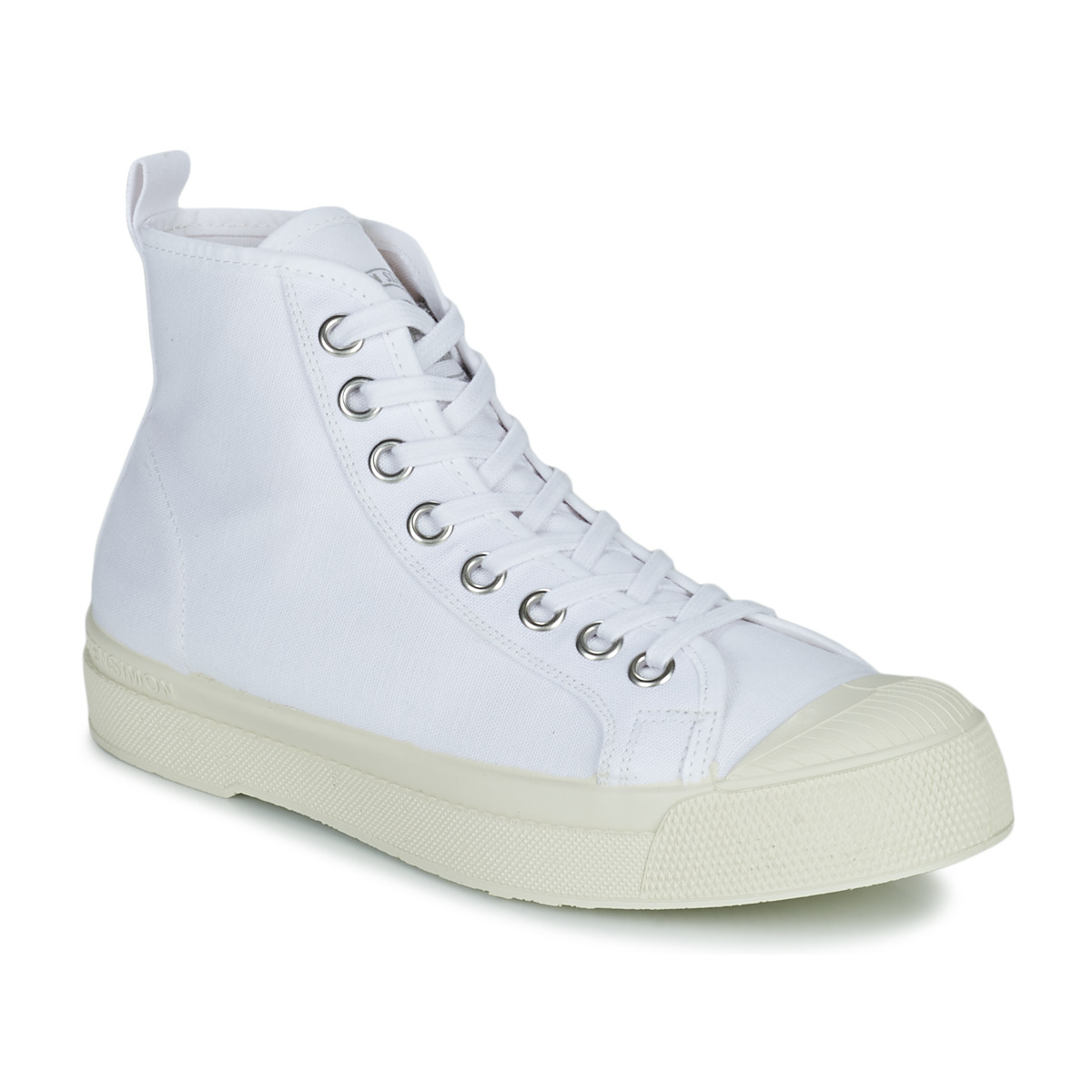 bensimon  stella b79 femme  women's shoes (high-top trainers) in white