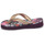 Shoes Girl Flip flops Havaianas KIDS FLORES Purple / Gold