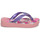 Shoes Girl Flip flops Havaianas KIDS FLORES Pink / Purple
