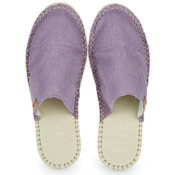 Shoes Women Mules Havaianas ESPADRILLE MULE ECO Purple