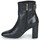 Shoes Women Ankle boots Tommy Hilfiger Th Hardware High Heel Bootie Black