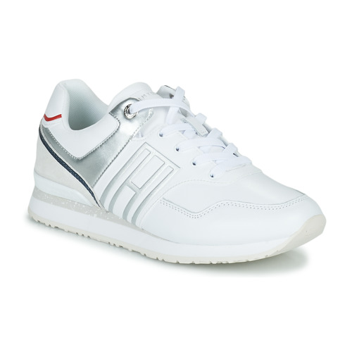 Sag Vi ses i morgen Rejsende Tommy Hilfiger Casual City Runner White - Free delivery | Spartoo UK ! -  Shoes Low top trainers Women £ 70.40