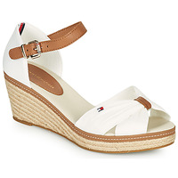 Shoes Women Sandals Tommy Hilfiger Iconic Elba Sandal White