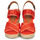 Shoes Women Sandals Tommy Hilfiger Tommy Webbing High Wedge Sandal Orange