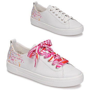 Shoes Women Low top trainers Remonte Dorndorf ALBURI White / Multicolour
