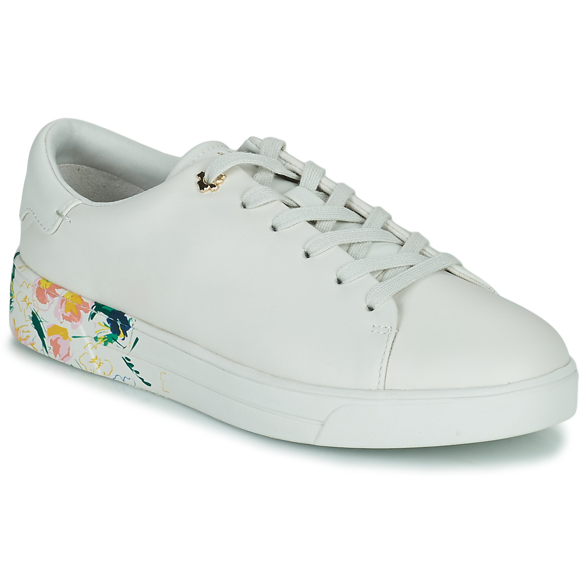 ted baker  timaya  women's shoes (trainers) in white
