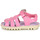 Shoes Girl Sandals Kickers KICK FLEUR SANDAL PATL IF PNK Pink