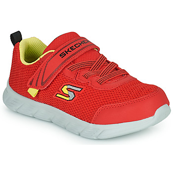 Shoes Boy Low top trainers Skechers COMFY FLEX Red