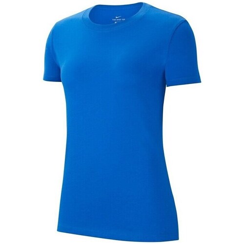 Clothing Women Short-sleeved t-shirts Nike Wmns Park 20 Blue