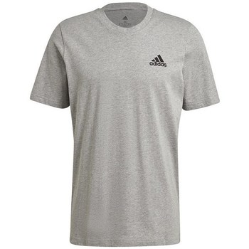 Clothing Men Short-sleeved t-shirts adidas Originals Essentials Embroidered Small Logo Tee Grey