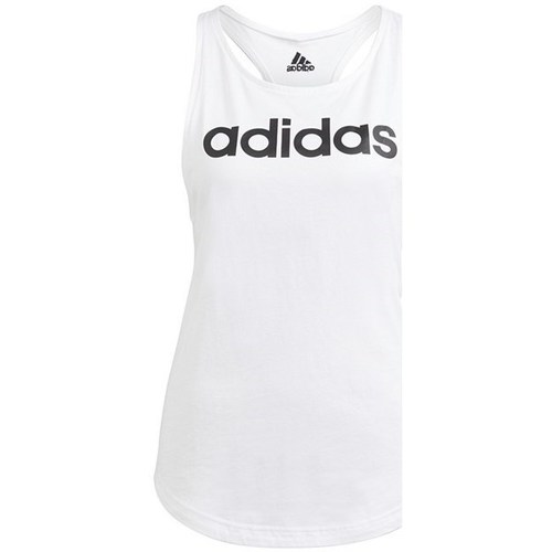 Clothing Women Short-sleeved t-shirts adidas Originals Essential Loose White