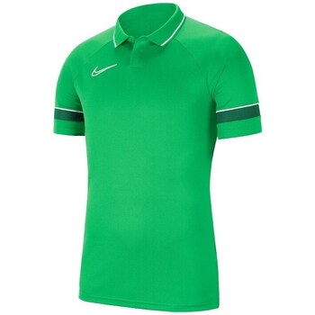 Clothing Men Short-sleeved t-shirts Nike Drifit Academy 21 Polo Green