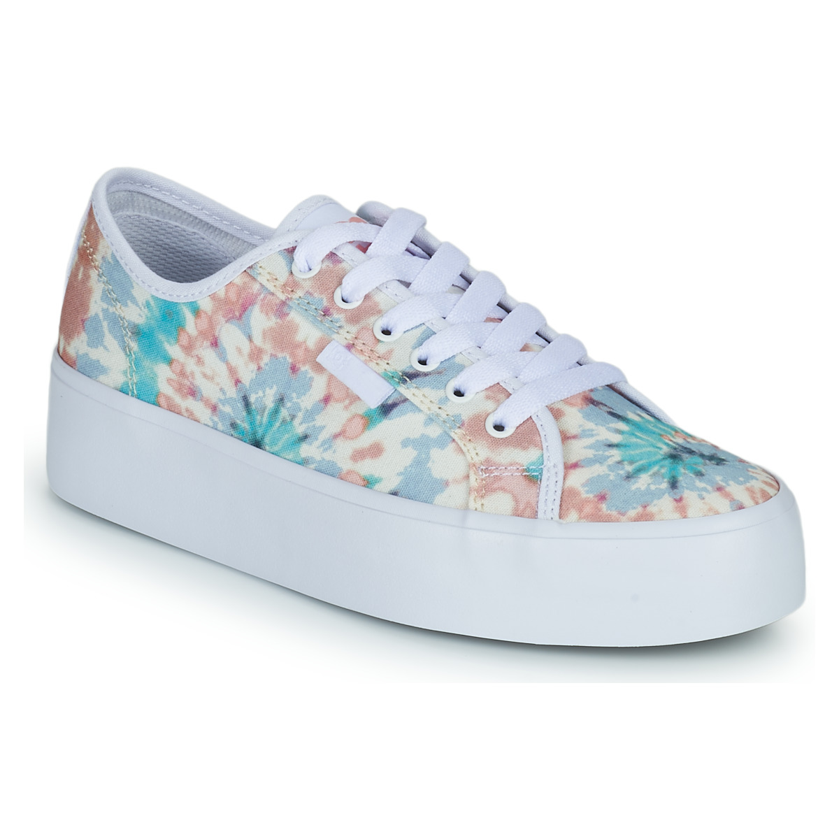 dc shoes  manual platform  women's shoes (trainers) in white