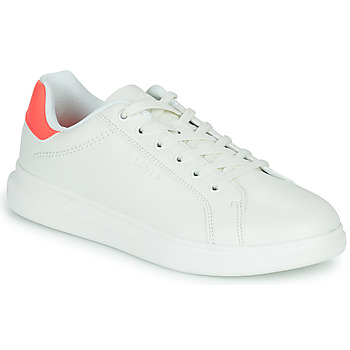 Shoes Women Low top trainers Levi's ELLIS White / Coral