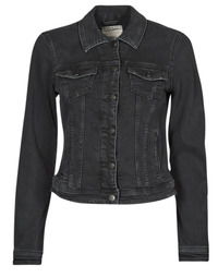 Clothing Women Denim jackets Esprit OCS+LL*jacket  black / Dark / Wash
