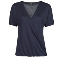 Clothing Women Short-sleeved t-shirts Esprit CLT wrap tshirt Navy