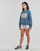 Clothing Women Sweaters Rip Curl WAVE SHAPERS HOOD Blue