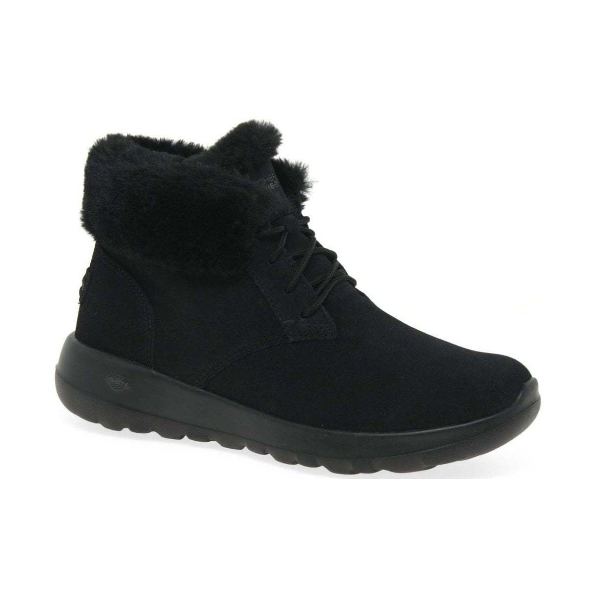 Shoes Women Boots Skechers On The Go Joy Lush Womens Boots black